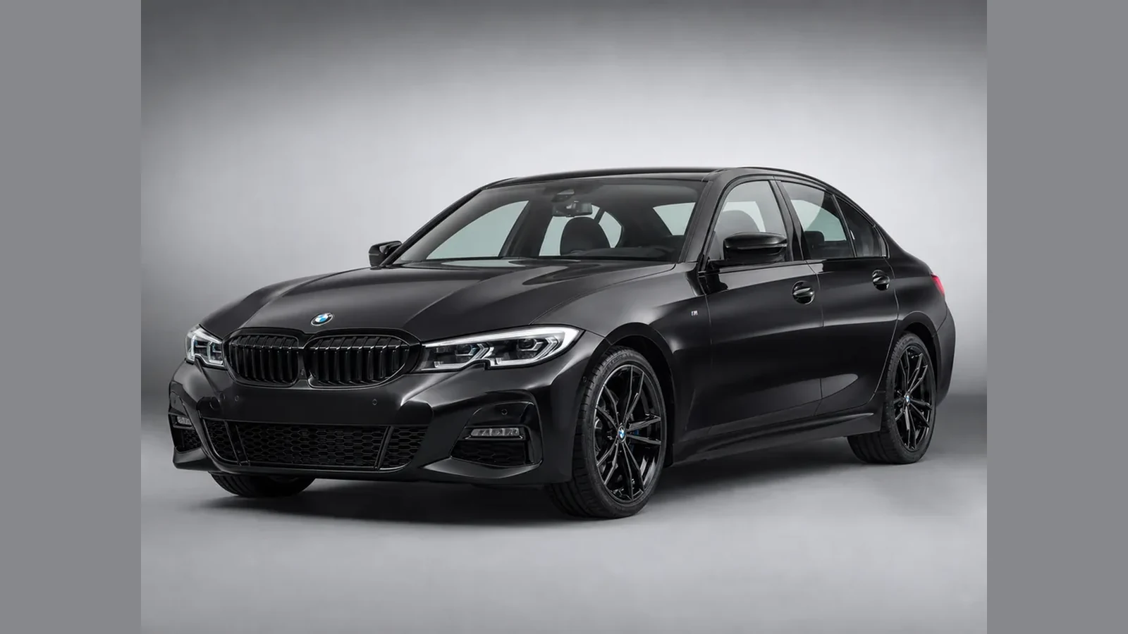 BMW 3 Series luxury sport sedan, front three-quarter view