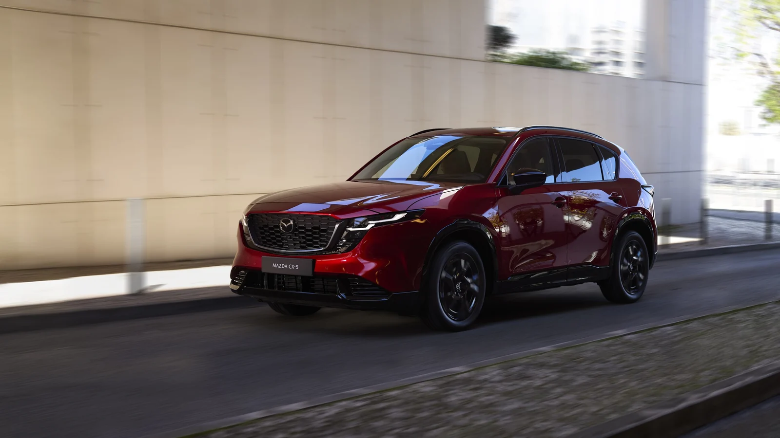 2026 Mazda CX-5 exterior front three-quarter view