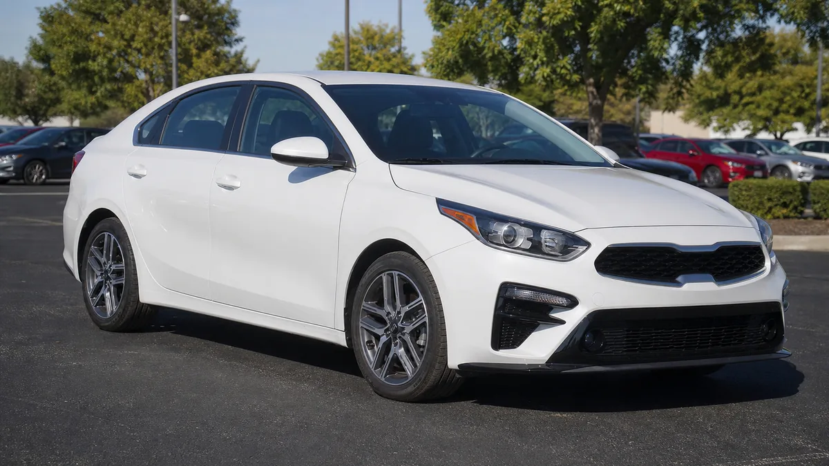 Kia Forte used lot check