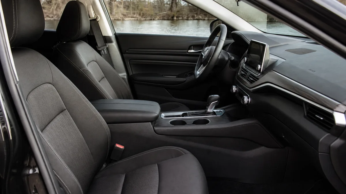 Nissan Altima interior comfort