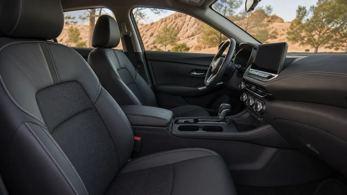 Nissan Sentra comfort cabin