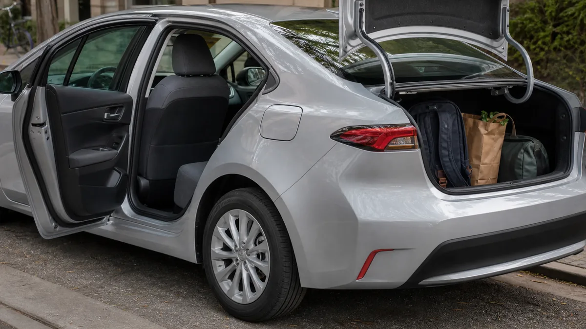 Toyota Corolla rear-seat and daily-carry space - Toyota Corolla