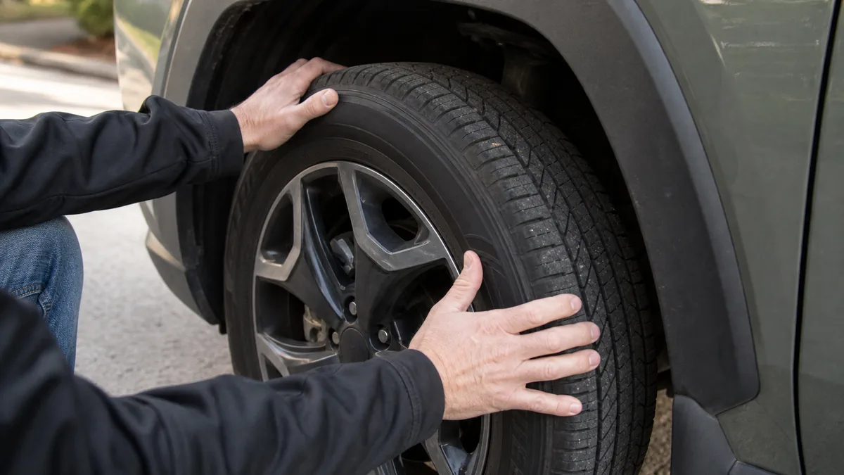 Toyota RAV4 tire and wheel inspection - Toyota RAV4